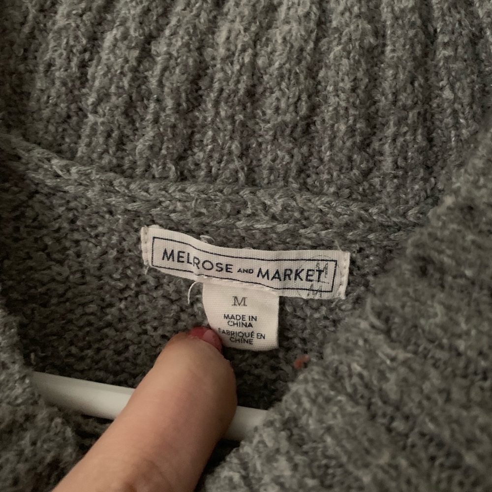 Melrose and Market cozy grey sweater 🖤